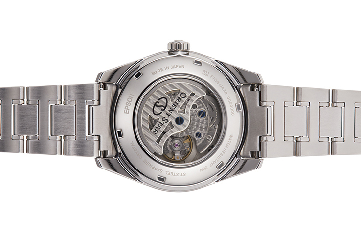 ORIENT STAR: Mechanical Contemporary Watch, Metal Strap - 40.0mm (RE-HK0001S)