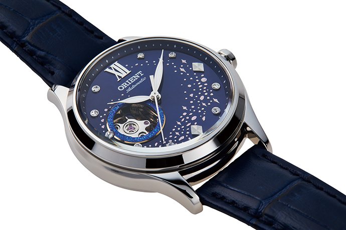RA-AG0018L | ORIENT: Mechanical Contemporary Watch, Leather Strap 
