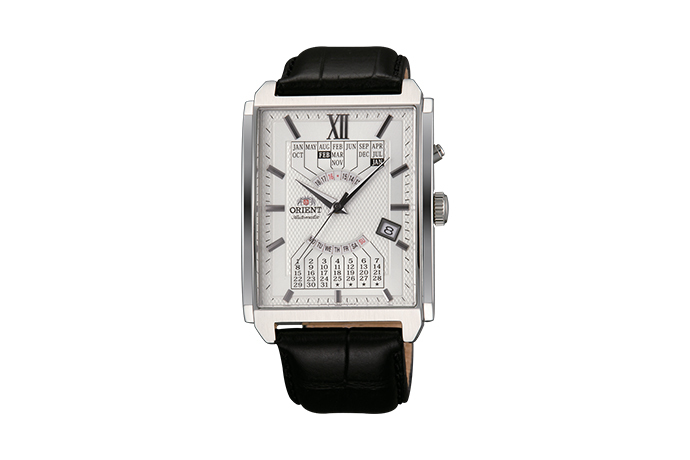 ORIENT: Mechanical Contemporary Watch, Leather Strap - 36.0mm (EUAG005W)