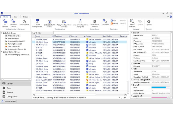 Epson Device Admin