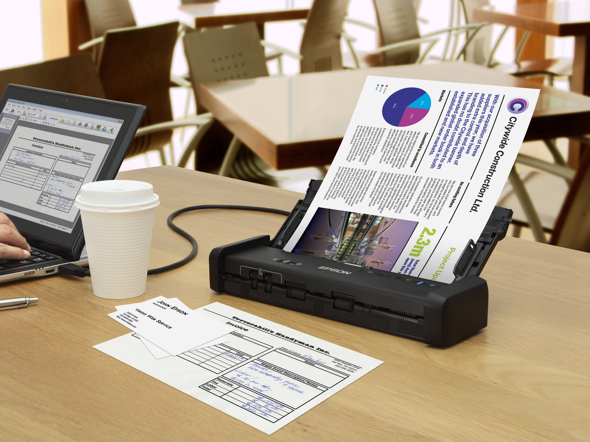 Epson WorkForce DS-310 Portable Sheet-Fed Document Scanner