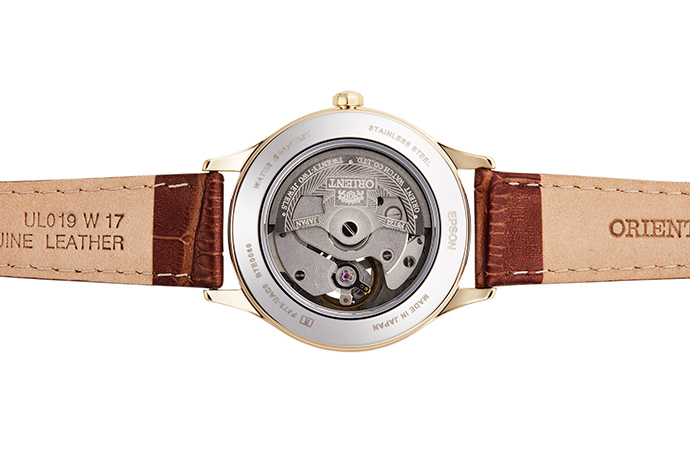 ORIENT: Mechanical Contemporary Watch, Leather Strap - 35.6mm (RA-AG0024S)