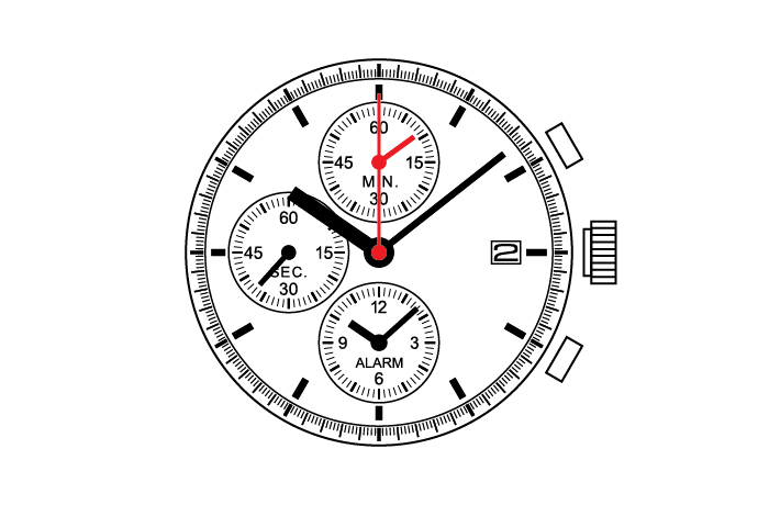 Center Chronograph  YM62