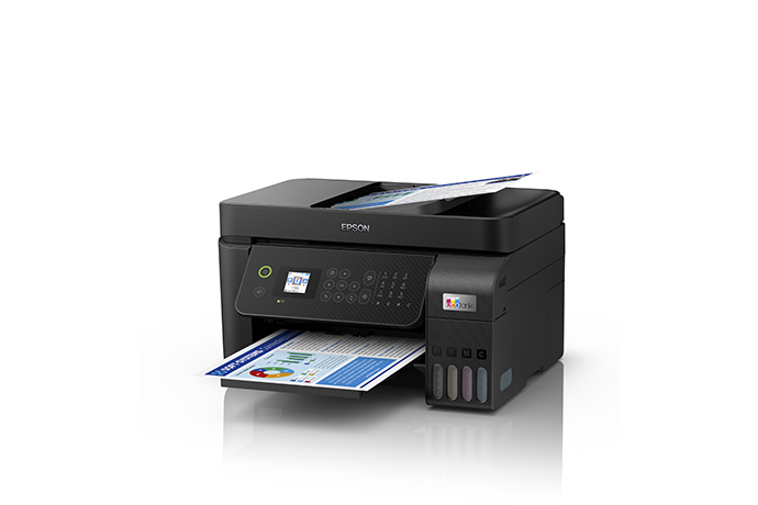 Impresora Multifuncional Epson EcoTank L5590 WiFi Negro Color