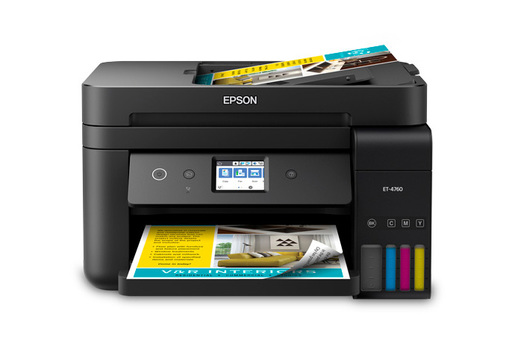 EcoTank ET-4760 All-in-One Printer - Black - Refurbished