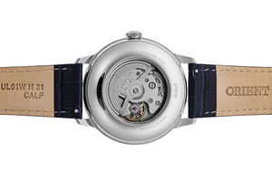 ORIENT: Mechanical Classic Watch, Leather Strap - 41.5mm (RA-AK0806L)