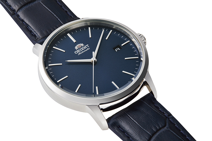 RA-AC0E04L | ORIENT: Mechanical Contemporary Watch, Leather Strap 