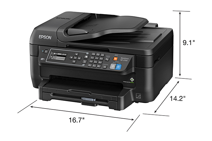 C11CF76201 | Epson WorkForce WF-2750 All-in-One Printer | Inkjet ...