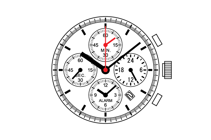 Center Chronograph  YM64
