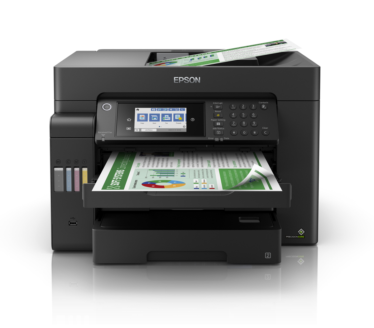 C11CH72502, Epson EcoTank L15150 A3 Wi-Fi Duplex All-in-One Ink Tank  Printer, Ink Tank System Printers