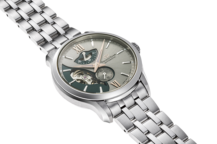 ORIENT STAR: Mechanical Contemporary Watch, Metal Strap - 41.0mm (RE-AV0B09N) Limited