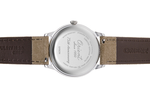 ORIENT: Quartz Classic Watch, Leather Strap - 38.4mm (RA-WK0006S) Limited