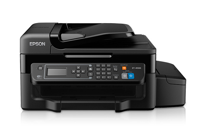 Epson WorkForce ET-4500 EcoTank All-in-One Printer - Certified ReNew