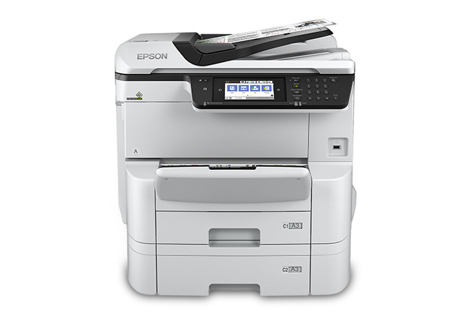  WorkForce  Pro  WF  C8690 A3 Color MFP with PCL PostScript 