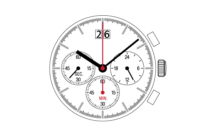 Center Chronograph  YM04