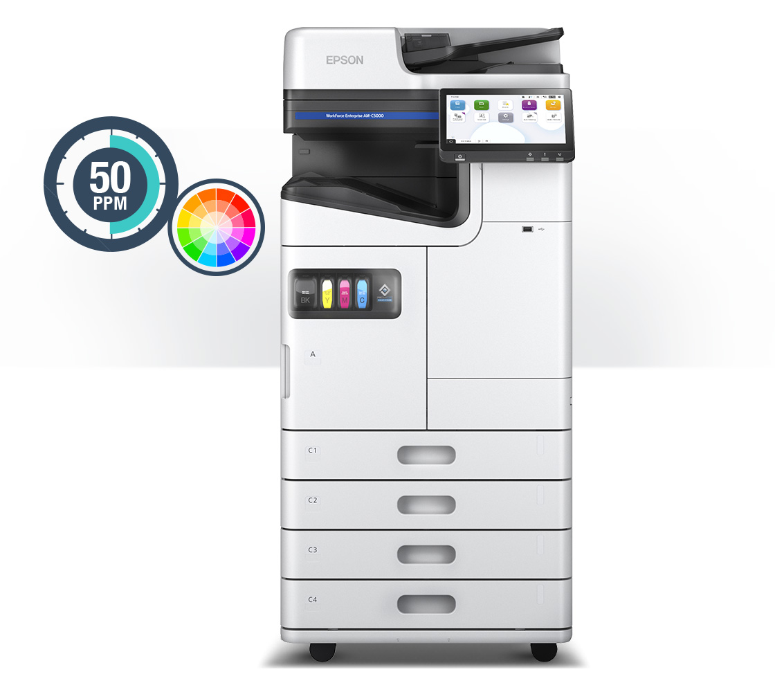 WorkForce Enterprise Color Multifunction AMSeries Printers Epson Canada