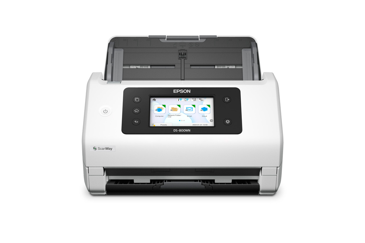 Epson DS-800WN Wireless Network Colour Document Scanner