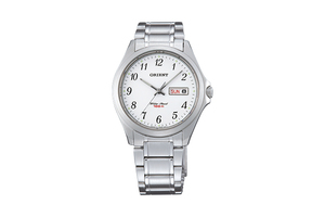 Orient: Kwarcowy Nowoczesny Zegarki, Metalowy Pasek - 35.0mm (UG0Q005S)