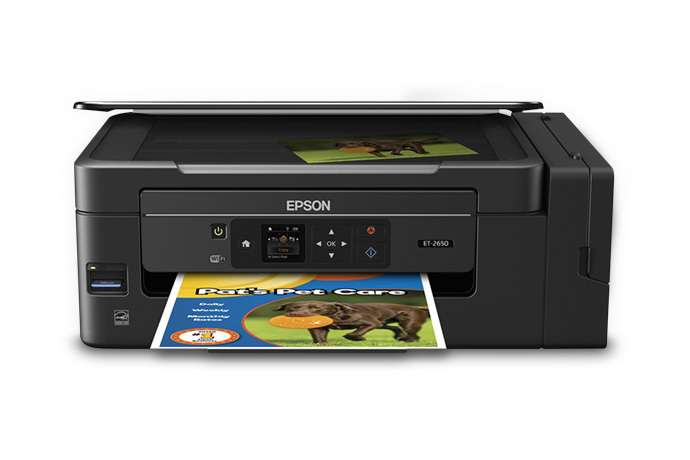 Epson Expression ET-2650 EcoTank All-in-One Printer