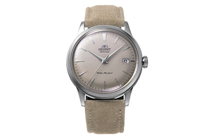 ORIENT: Mechanical Classic Watch, Leather Strap - 38.4mm (RA-AC0M07N) Limited