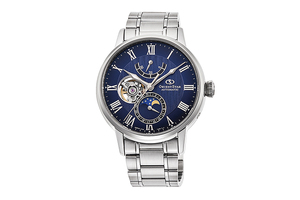 ORIENT STAR: Mecánico Clásico Reloj, Metal Correa - 41.0mm (RE-AY0103L)