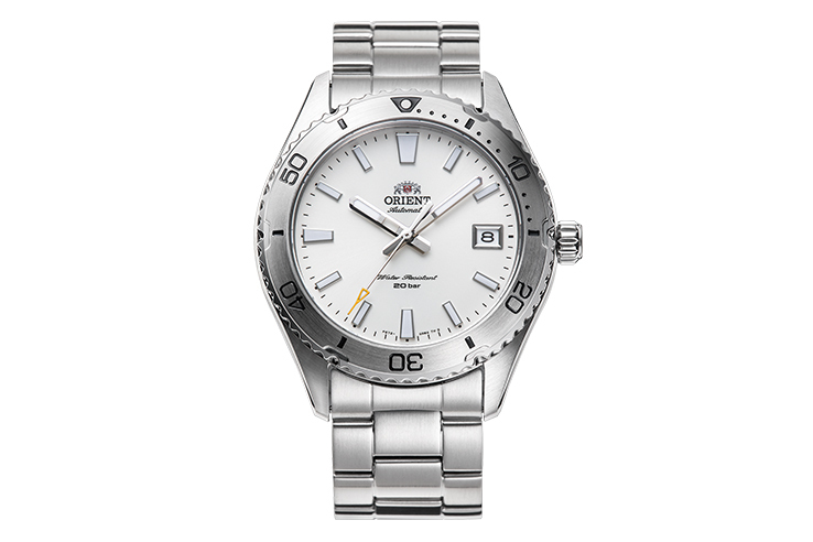 RA-AC0Q03S | ORIENT: Mechanical Sports Watch, Metal Strap - 39.9mm 