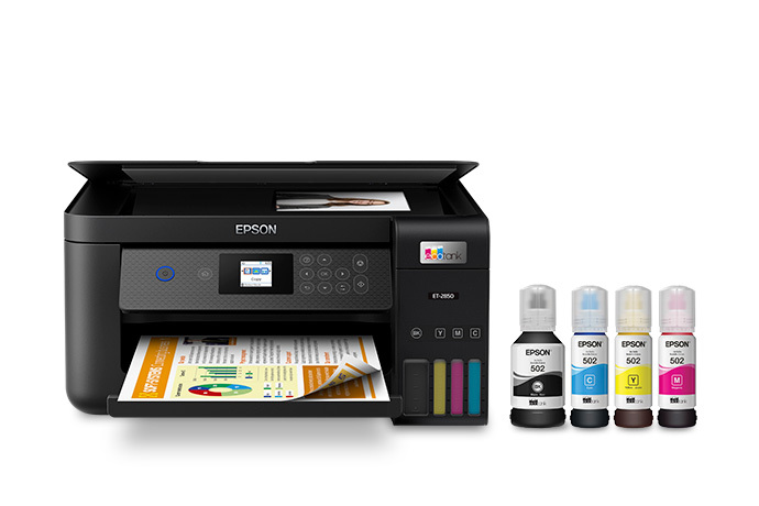 Epson EcoTank ET-2820 All-in-One Wireless Inkjet Printer - Product