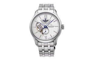 ORIENT STAR: Mechanical Contemporary Watch, Metal Strap - 41.0mm (RE-AV0B01S)