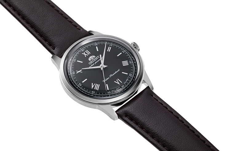 ORIENT: Quartz Classic Watch, Synthetic leather Strap - 38.4mm (RA-WK0004L)