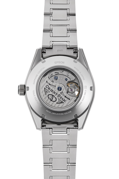 Orient Star: Mechaniczny Nowoczesny Zegarki, Metalowy Pasek - 41.0mm (RE-AY0003S)