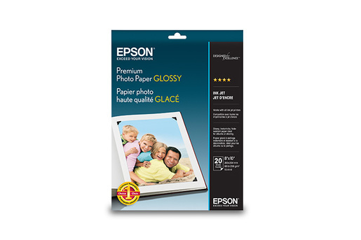 Epson Photo Paper, Glossy - 20 sheets