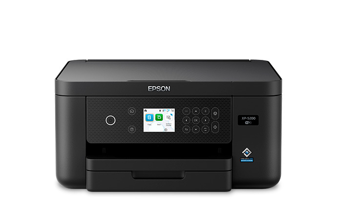 Expression Home XP-5200 Wireless Colour Inkjet All-in-One Printer with Scan and Copy - Certified ReNew