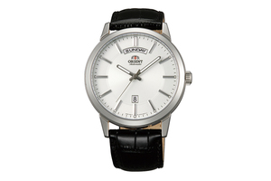ORIENT: Mechanical Contemporary Watch, Leather Strap - 42.0mm (EV0U003W)