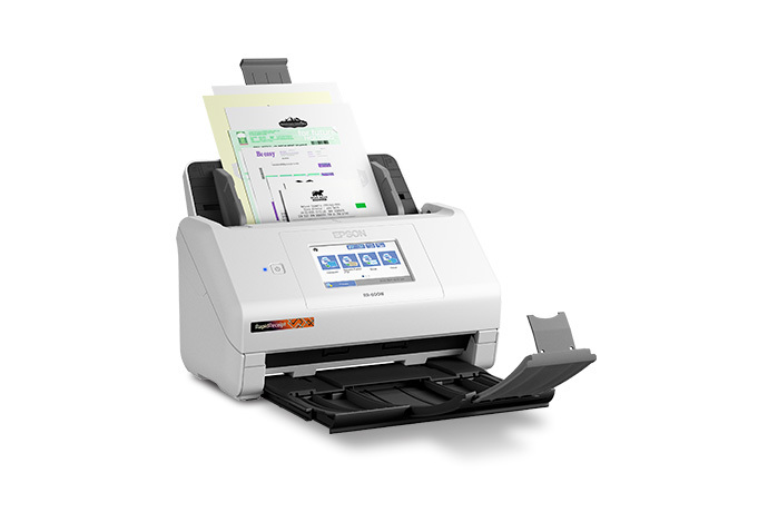 RapidReceipt&trade; RR-600W Wireless Duplex Touchscreen Desktop Receipt and Color Document Scanner - Certified ReNew