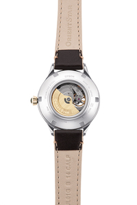 ORIENT STAR: Klassische mechanische Uhr, Lederarmband – 30,5 mm (RE-ND0010G)