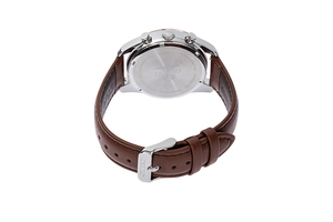 ORIENT: Quartz Contemporary Watch, Leather Strap - 40.0mm (RA-TX0306S)