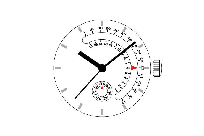 Special Calendar  VX33E1TP