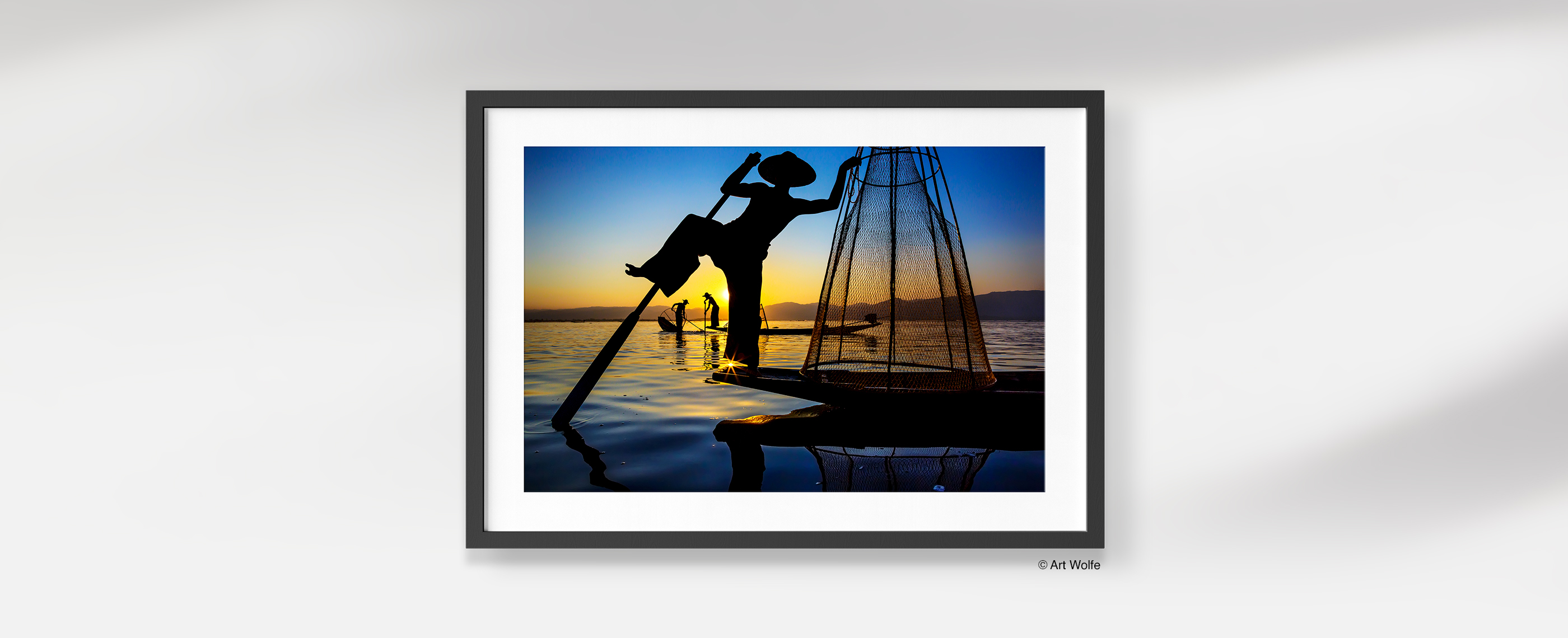 Framed art print, photo copyright Art Wolfe.