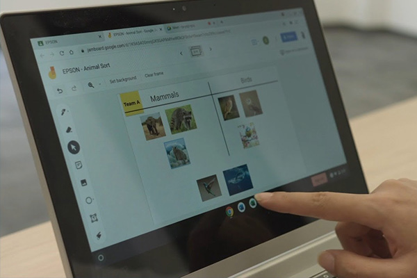 Using BrightLink with Google Meet