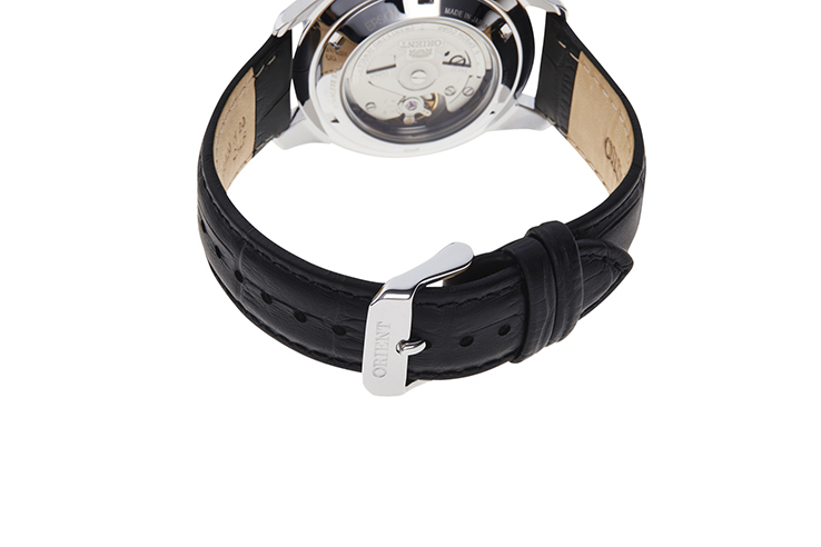 ORIENT: Mechanical Contemporary Watch, Leather Strap - 40.8mm (RA-AX0007L)
