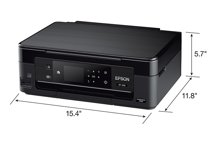 epson xp 446 printing lines