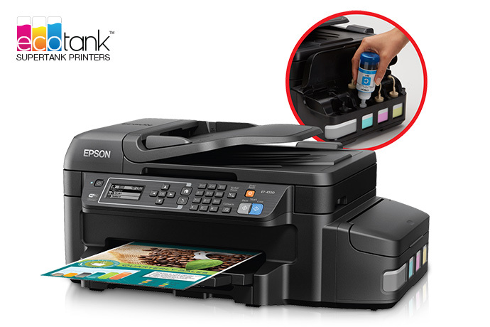 C11CE71201 | Epson WorkForce ET-4550 All-in-One Printer | Product Epson US