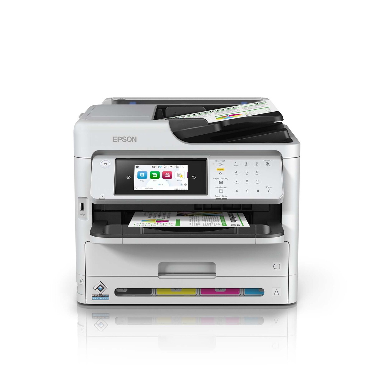 C11ck23505 Workforce Pro Wf C5890 A4 Color Multifunction Business Printer Inkjet Printers 6655