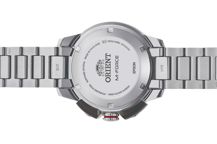 RA-AC0L02R | ORIENT: Mechanical Sports Watch, Metal Strap