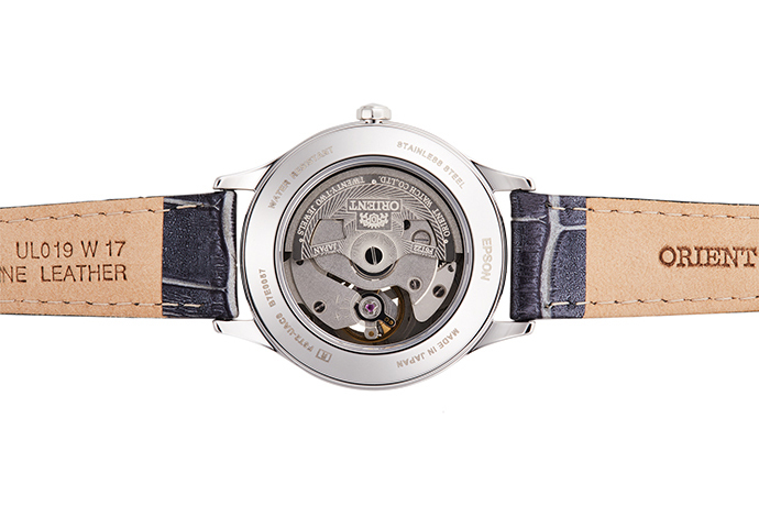 ORIENT: Mechanical Contemporary Watch, Leather Strap - 35.6mm (RA-AG0025S)