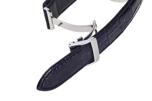 ORIENT STAR: Mechaniczny Klasyczny Zegarki, Skórzany o fakturze imitującej skórę krokodyla Pasek - 41.0mm (RE-AM0002L)