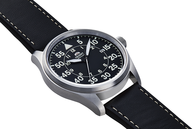 RA-AC0H03B | ORIENT: Mechanical Sports Watch, Leather Strap RA-AC0H03B | ORIENT: Mechanical Sports Watch, Leather Strap