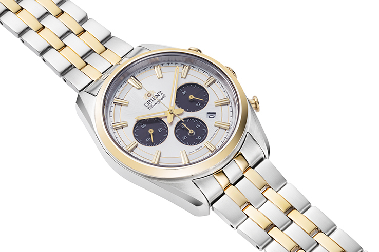 ORIENT: Quartz Contemporary Watch, Metal Strap - 40.0mm (RA-TX0302S)