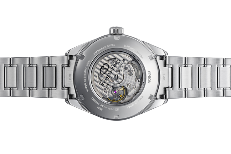 ORIENT STAR: Mechanical Contemporary M34 Watch, Metal Strap - 40.0mm (RE-BY0011S)