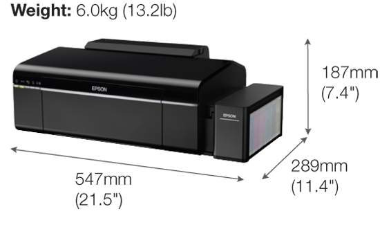 C11CE86501 | Epson L805 Wi-Fi Photo Ink Tank Printer | Ink Tank 